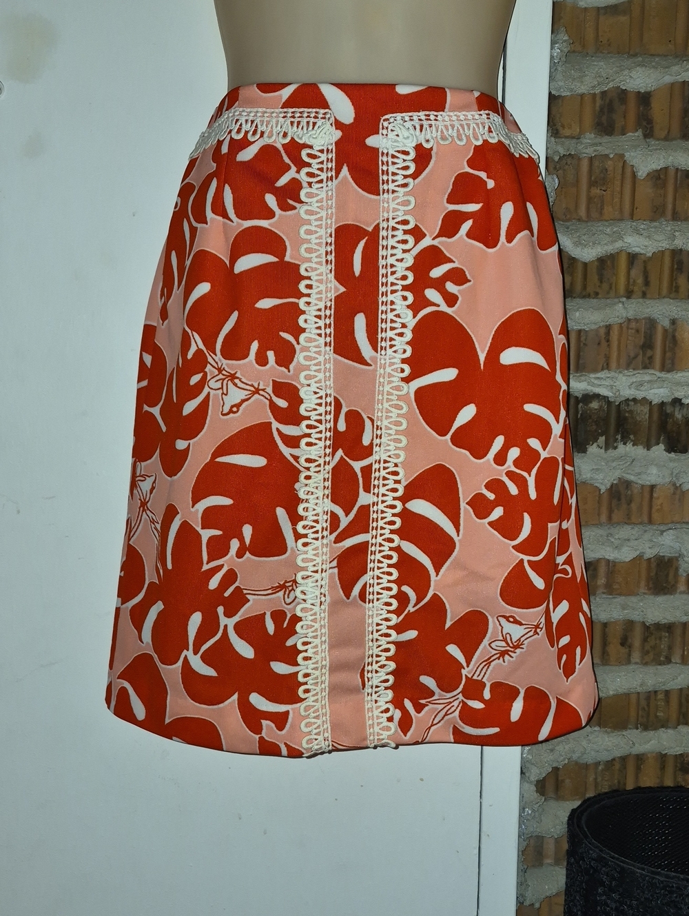 Vintage 1970's Frog Tog Skirt Skort Runs Small.